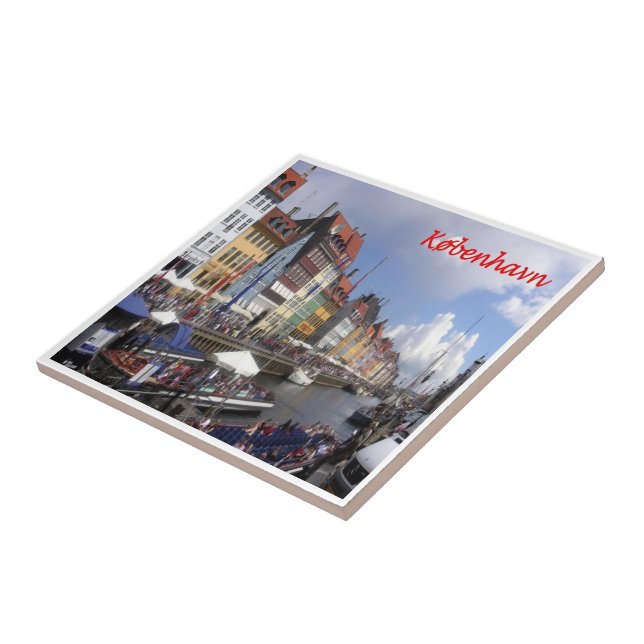 zDK005 Copenhagen Kopenhagen Denmark, Ceramic Tile (Side)