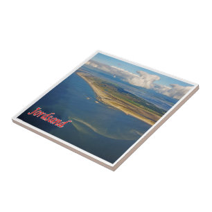 zDK007 JORDSAND Frisian Islands Denmark, Ceramic Tile