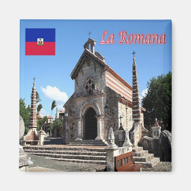 zDO019 LA ROMANA,  Dominican Republic, Fridge Magnet (Front)