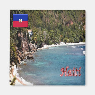 zDO021 HAITI, Dominican Republic, Fridge Magnet