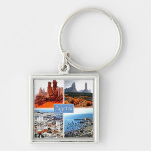 zDZ009 ALGERI mosaic, Algeria, Africa, Key Ring