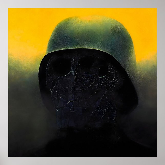 Zdzislaw Beksinski art Poster (Front)