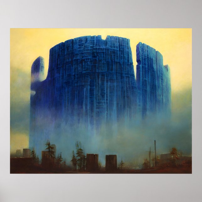 Zdzislaw Beksinski art Poster (Front)