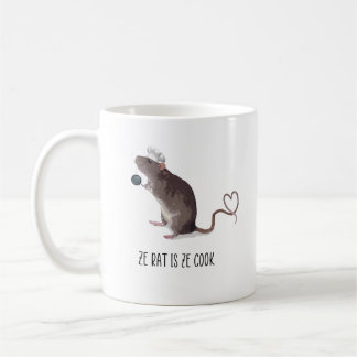 Ze Rat is Ze Cook - Ratatouille Inspired Coffee Mug