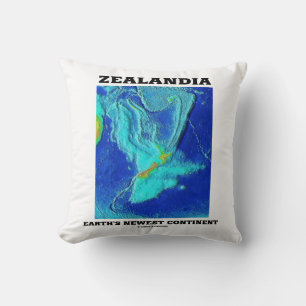Zealandia Earth's Newest Continent Cushion
