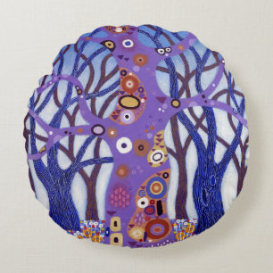 Zebedee Too 2012 Round Cushion