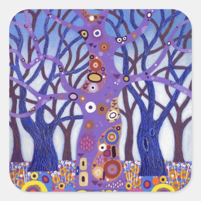 Zebedee Too 2012 Square Sticker (Front)