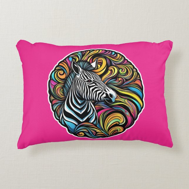 Zebra 1 decorative cushion (Front)