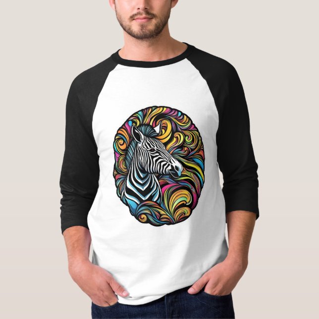 Zebra 1 T-Shirt (Front)