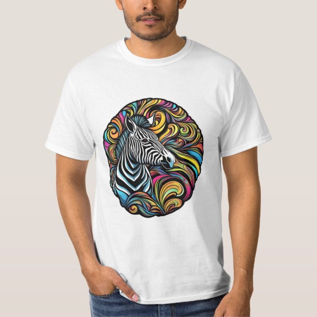 Zebra 1 T-Shirt (Front)
