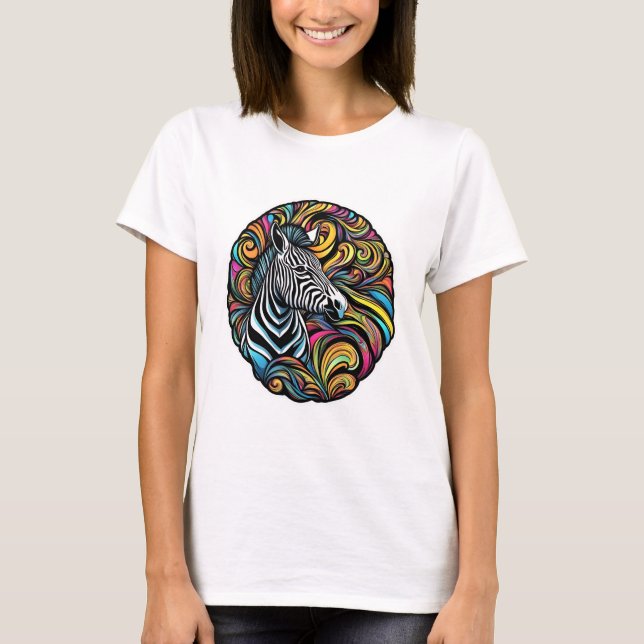 Zebra 1 T-Shirt (Front)