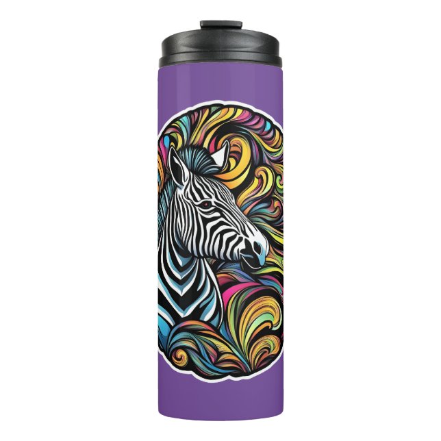 Zebra 1 thermal tumbler (Front)