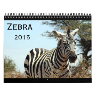 zebra 2015 calendar