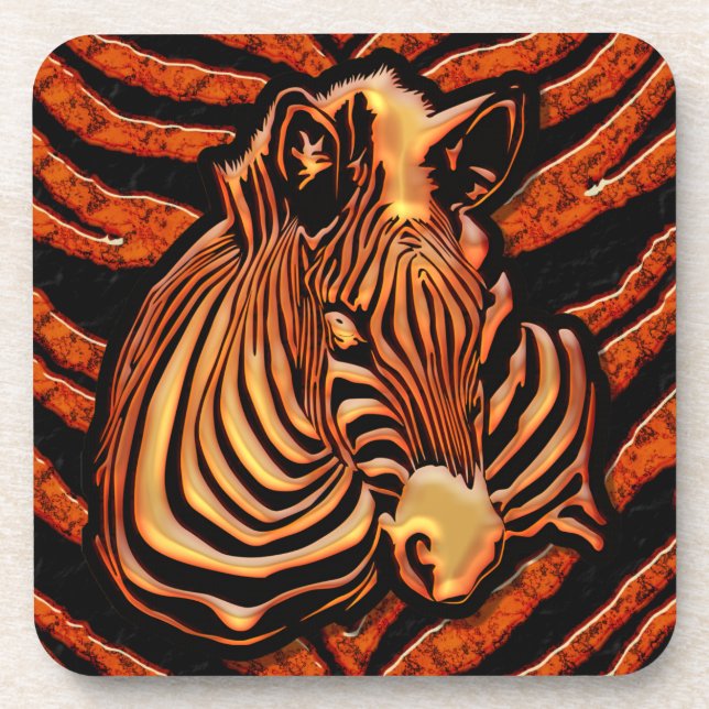 Zebra 2 Coaster (Front)