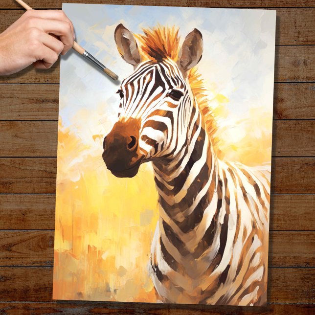 Zebra 2 Decoupage Paper (Creator Uploaded)