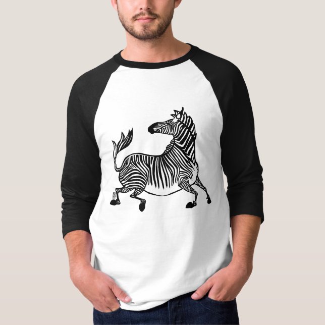 Zebra 4 Tshirt (Front)