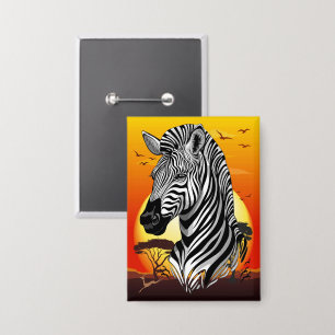 Zebra African Savanna Wild Animal