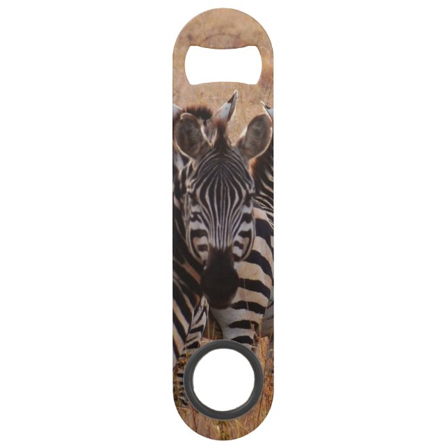 Zebra And Lion Speed Bottle Opener (Front)