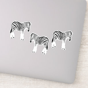 Zebra animal pattern on