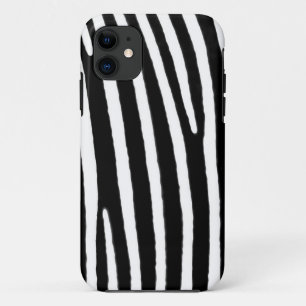 Zebra animal print iPhone 11 case