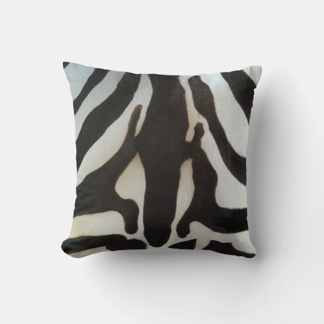 Zebra Animal Print Cushion (Front)