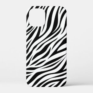 Zebra Animal Skin Print Pattern-15391 iPhone 12 Mini Case