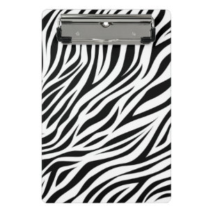 Zebra Animal Skin Print Pattern-15391 Mini Clipboard