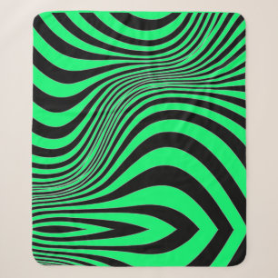 Zebra Animal Skin Texture Pattern-88 Sherpa Blanket