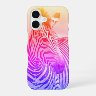 Zebra Art iPhone 16 Case