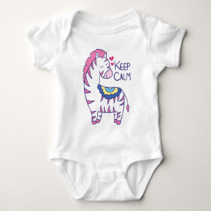Zebra Baby Bodysuit