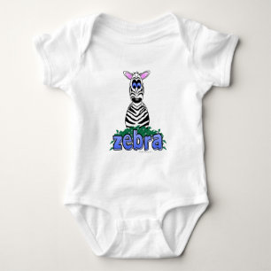 ZEBRA BABY BODYSUIT