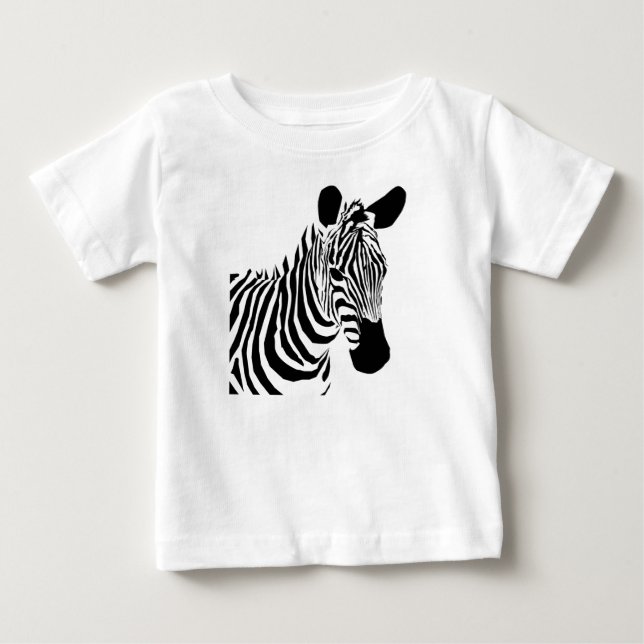 Zebra Baby T-Shirt (Front)