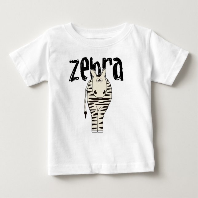 Zebra Baby T-Shirt (Front)