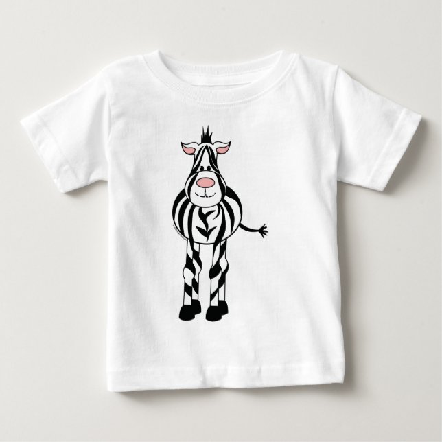 Zebra Baby T-Shirt (Front)