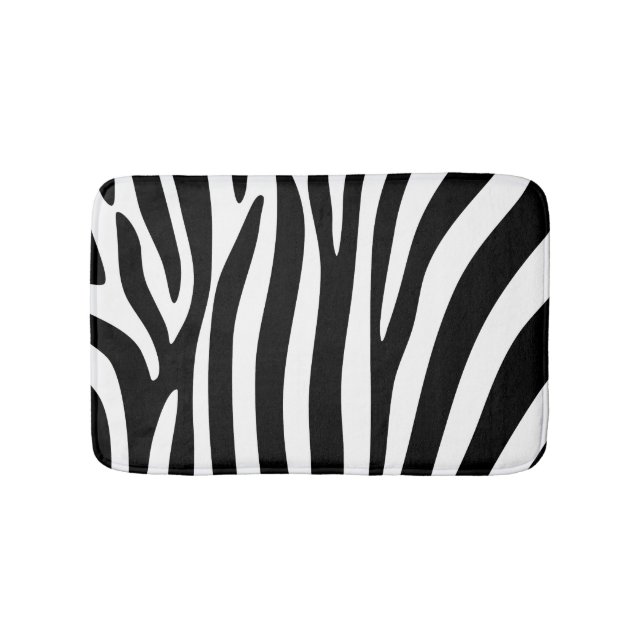 Zebra Bath Mat (Front)