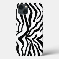 Zebra Black And White Hide Fur 