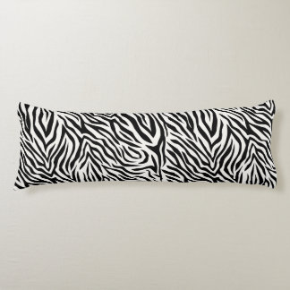 Zebra Body Pillow 20" x 54"