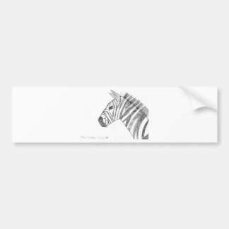 Zebra Bumper Sticker