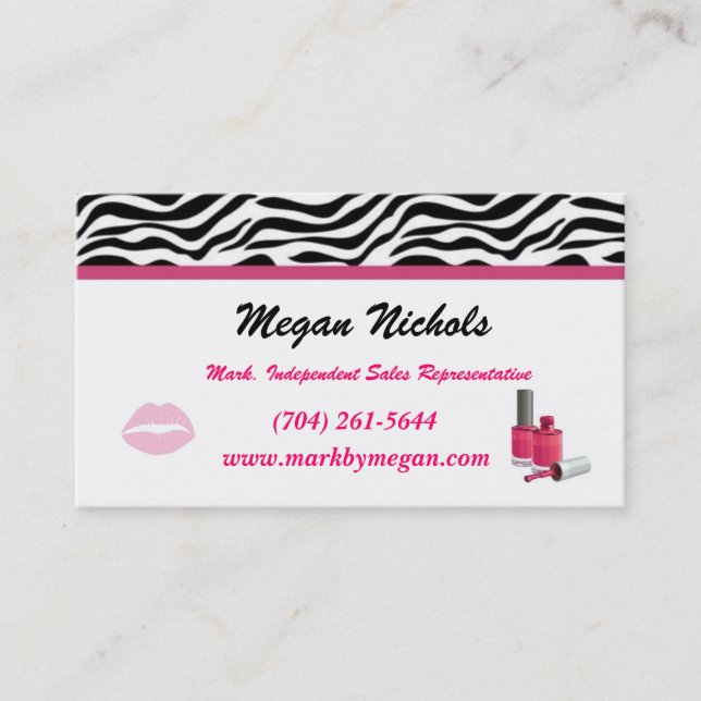 Zebra Business Card (Front)