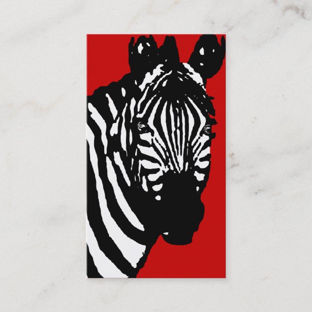 zebra. business card (Front)