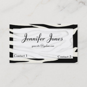 Zebra Business Card