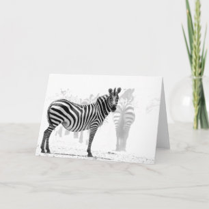 Zebra Card