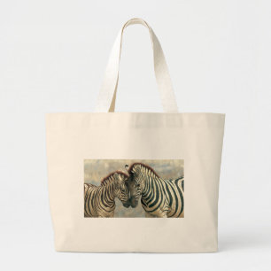 zebra-clip-art-3 large tote bag