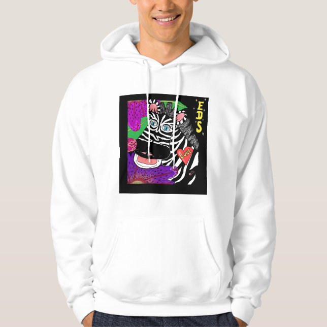 Zebra CURE EDS Hoodie (Front)
