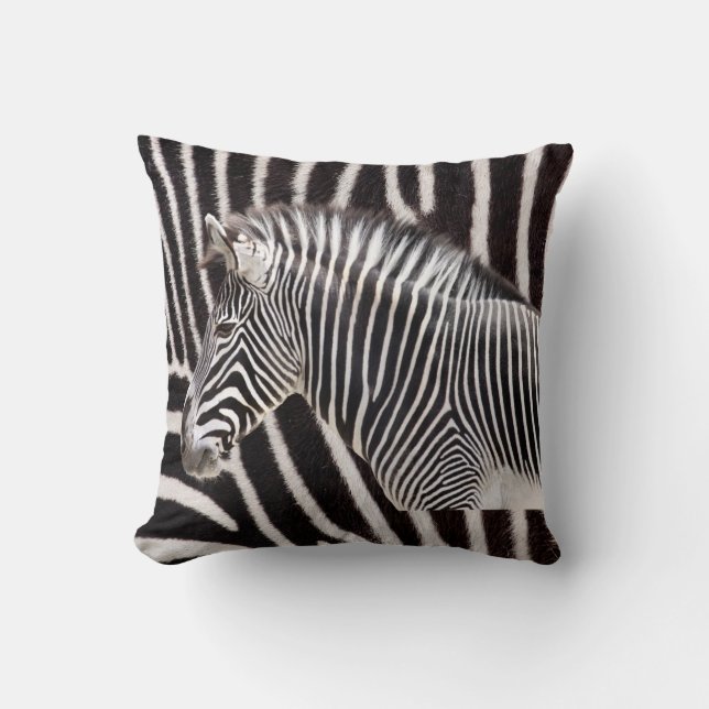Zebra Cushion (Front)