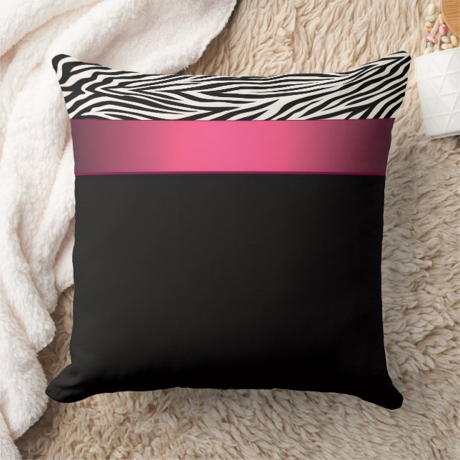 Zebra Cushion (Blanket)
