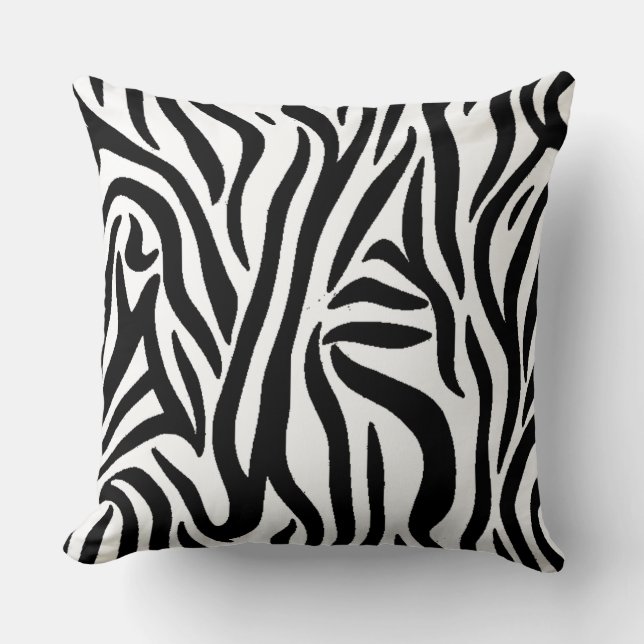 Zebra Cushion (Front)