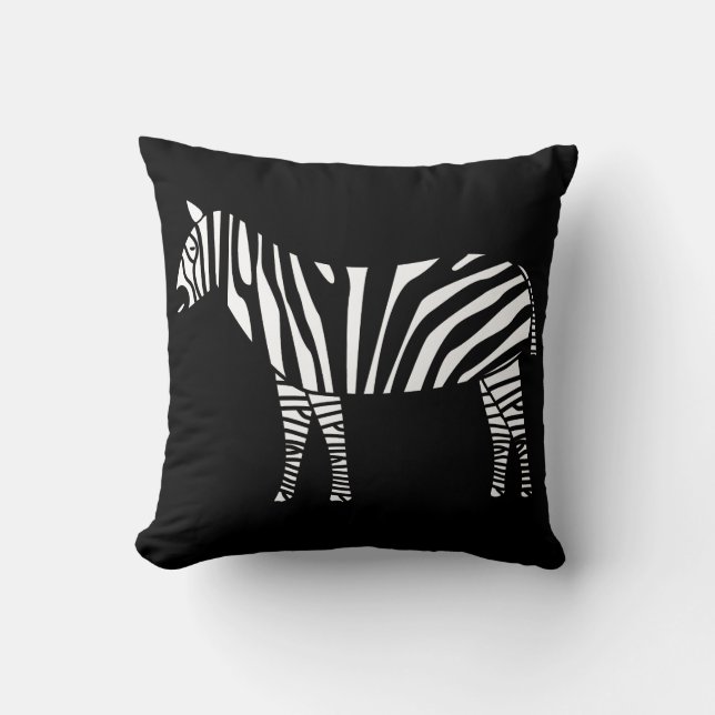 Zebra Cushion (Front)