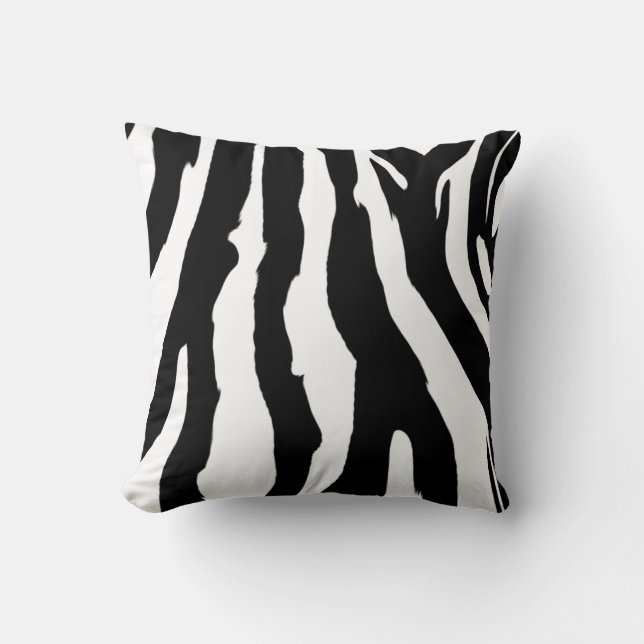 Zebra Cushion (Front)