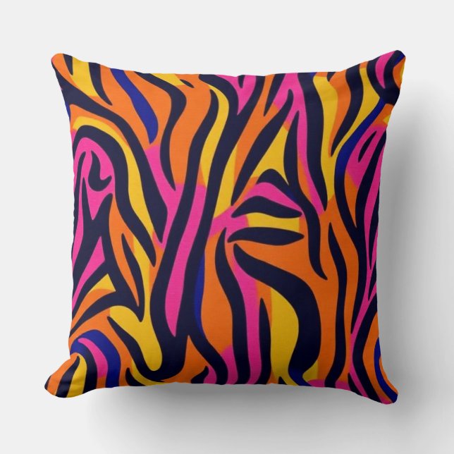 Zebra Cushion (Front)